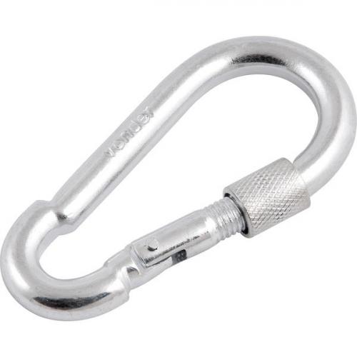 Mosquet�o com trava roscada 9 mm x 90 mm