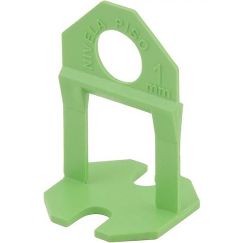 Espa�ador e nivelador para piso 1,0 mm com 100 pe�as