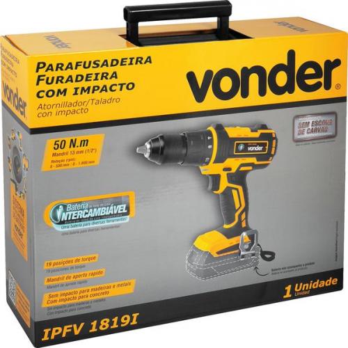 Furadeira Parafusadeira de impacto 1/2