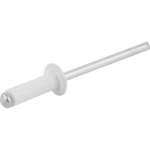 Rebite de repuxo 4,0 mm x 10 mm branco com 100 pe�as