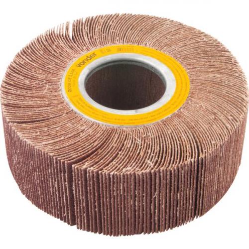 Roda de lixa 150 mm x 50 mm sem haste grão 80 Roda de lixa 150 mm x 50 mm sem haste grão 80