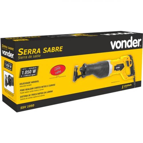 Serra sabre 1050 watts velocidade vari�vel - SSV 1050  110V