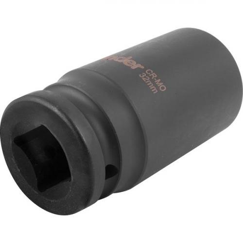 Soquete sextavado de impacto longo 32 mm encaixe 3/4