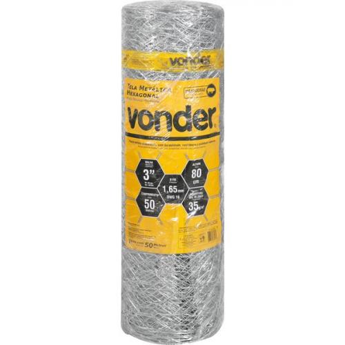 Tela met�lica hexagonal malha 3