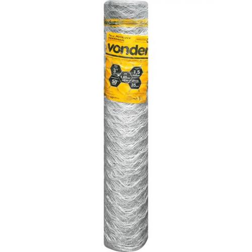 Tela met�lica hexagonal malha 3