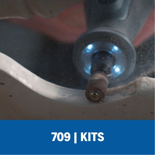 Kit de acess�rios para micro ret�fica com 110 pe�as - 709 