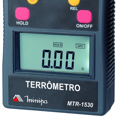 Terr�metro digital port�til CAT IV 400V - MTR-1530