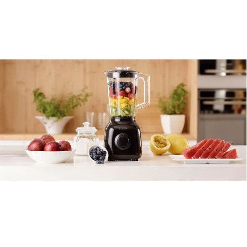 Liquidificador 2 velocidades 650 Watts Turbo mix - LIQ1001 110V Liquidificador 2 velocidades 650 Watts Turbo mix - LIQ1001 110V