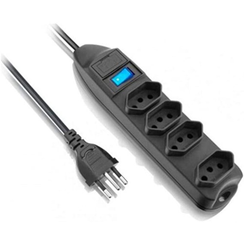 Filtro de linha 4 tomadas 1,5 metros 10A   110V/220V