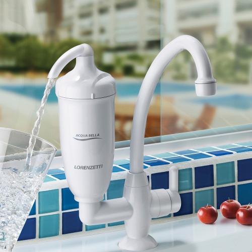 Torneira com filtro purificador de bancada - Acqua Bella