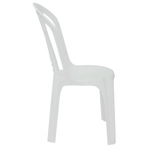 Cadeira plástica sem braços branca - Laguna Cadeira plástica sem braços branca - Laguna