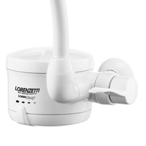 Torneira elétrica de parede bica móvel 4800 Watts - Loren Easy 110V Torneira elétrica de parede bica móvel 4800 Watts - Loren Easy 110V