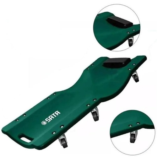 Carrinho esteira para mecânico 91 cm 120 kg com apoio para cabeça - ST95999SC Carrinho esteira para mecânico 91 cm 120 kg com apoio para cabeça - ST95999SC