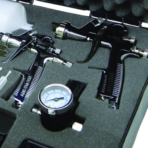 Kit acess�rios para compressor de ar com 9 pe�as e maleta - ARC-MLT-PM404