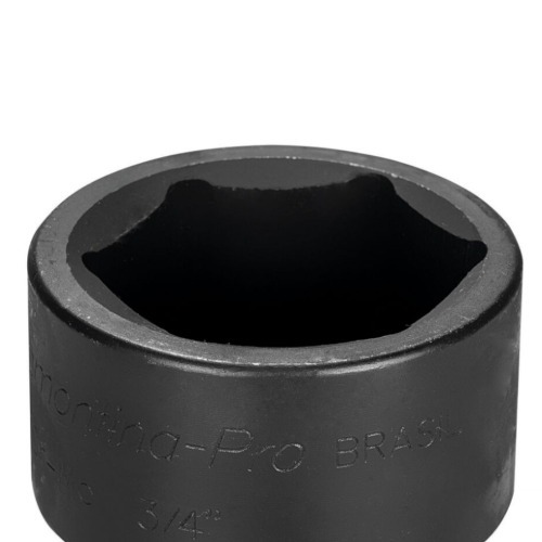 Soquete sextavado de impacto 38 mm encaixe 3/4 Soquete sextavado de impacto 38 mm encaixe 3/4