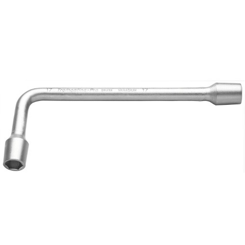 Chave biela 17 mm aço cromo vanádio com cartela Chave biela 17 mm aço cromo vanádio com cartela