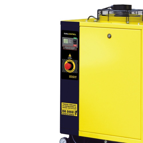 Compressor de ar de parafuso 25 hp 163 litros 7,5 bar trif�sico 380V - Rotor Plus 25