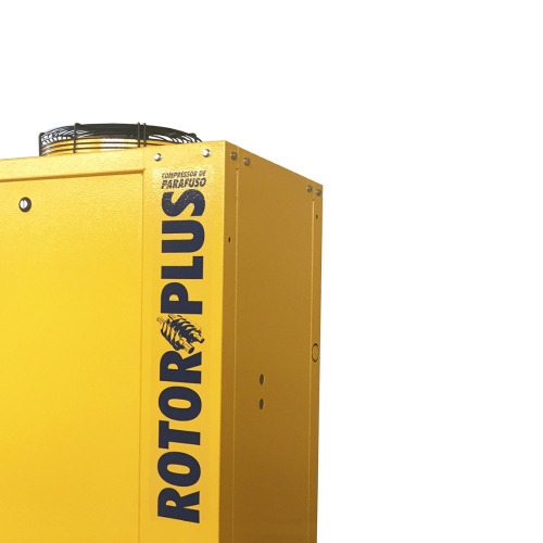 Compressor de ar de parafuso 10 hp 100 litros 11 bar 220V - Rotor Plus 10