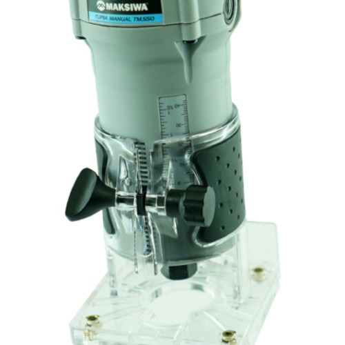 Tupia manual 500 watts com pin�a de 6 mm e 1/4