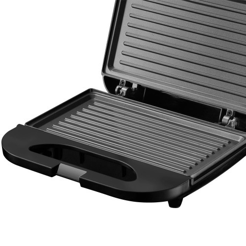 Sanduicheira Grill antiaderente 750 watts - AMS 370 Black  220V