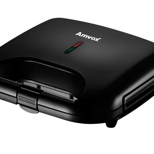 Sanduicheira Grill antiaderente 750 watts - AMS 370 Black  220V
