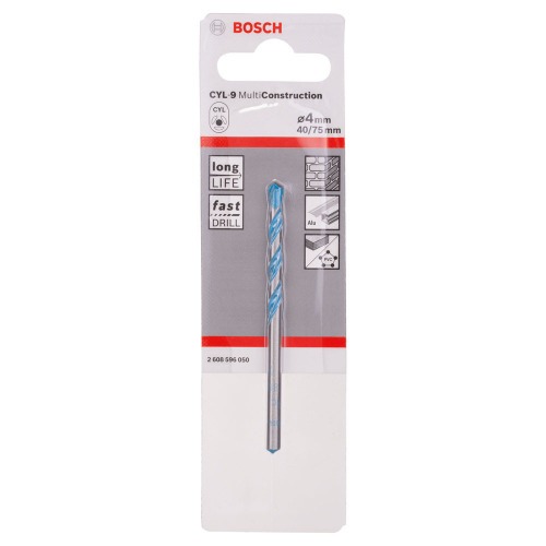 Broca multi fun��o 4 x 40 x 75 mm multi construction - CYL9
