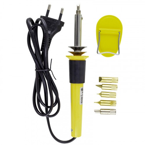Pir�grafo Ferro de solda 30 watts 2 m 1 com 5 pontas  110V