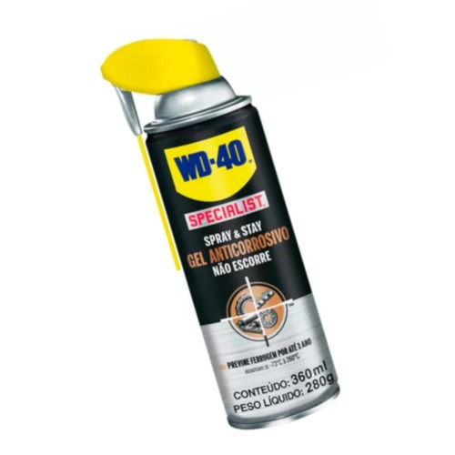 Gel anticorrosivo e lubrificante aerosol 360 ml
