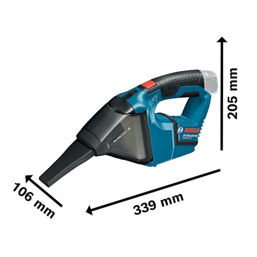 Aspirador de pó portátil a bateria 12V Sem bateria - GAS 12V-LI Aspirador de pó portátil a bateria 12V Sem bateria - GAS 12V-LI
