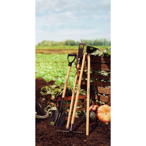 Cavadeira reta com cabo de madeira 120 cm