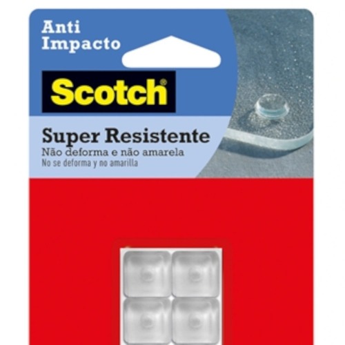 Protetor adesivo anti-impacto quadrado 16 mm com 8 unidades - HB004263073