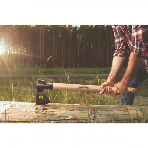 Machado com cabo de madeira 90 cm