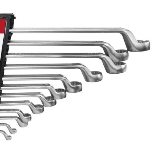 Jogo de chaves estrela 6 a 32 mm aço cromo vanádio com 12 peças - R01185012 Jogo de chaves estrela 6 a 32 mm aço cromo vanádio com 12 peças - R01185012