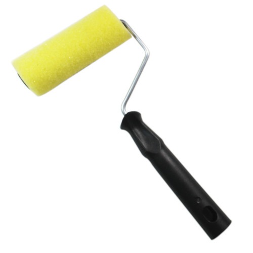 Rolo de espuma para pintura 9 cm com suporte - 0.1109
