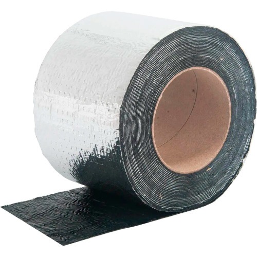 Fita manta asf�ltica auto adesiva aluminizada multiuso 10 cm x 10 m - VEDATUDO