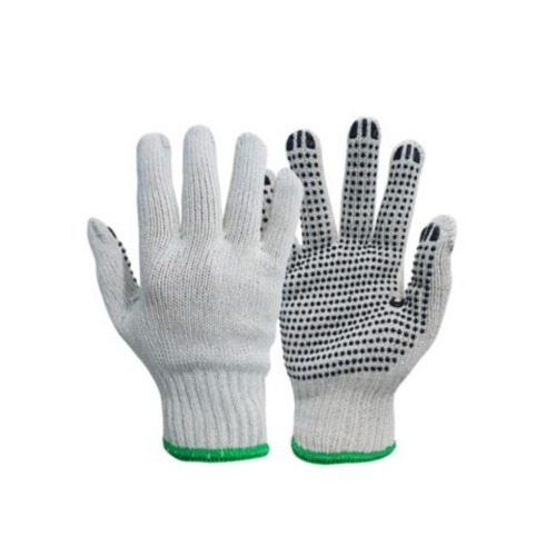 Luva de malha pigmentada tricotada