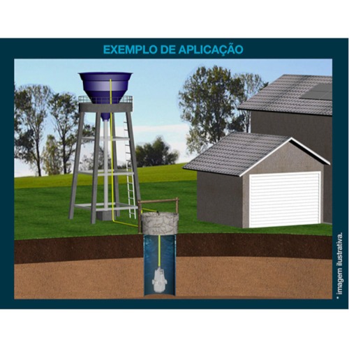 Bomba submersa 340 watts para água limpa - BSL650 220V Bomba submersa 340 watts para água limpa - BSL650 220V