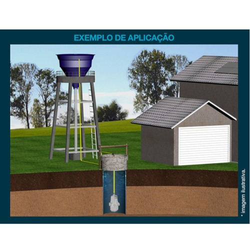 Bomba submersa 430 watts para �gua limpa - BSL900  220V