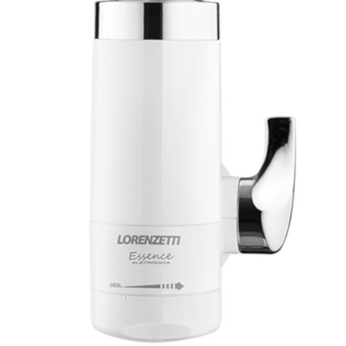 Torneira eletr�nica de parede 5500 watts Branco cromado - Essence  220V