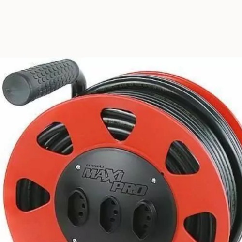 Extens�o el�trica 30 metros 3 x 2,50 mm 2P+T 20A com carretel - MAXIPRO