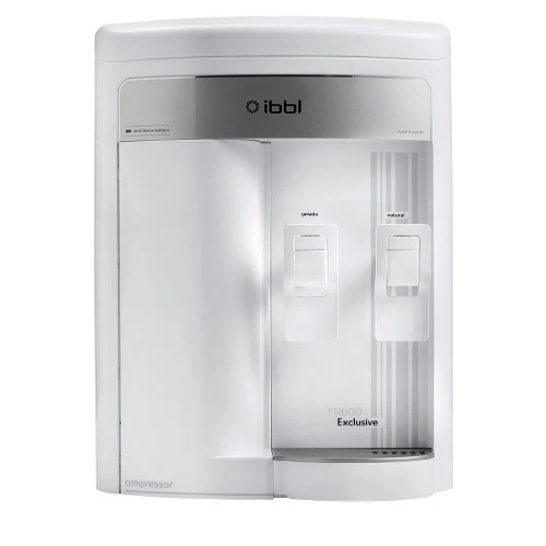 Purificador de �gua natural e gelada com compressor Branco - FR600 Exclusive  110V