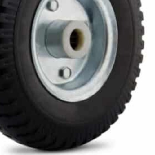 Roda completa com pneu maci�o 10.1/2
