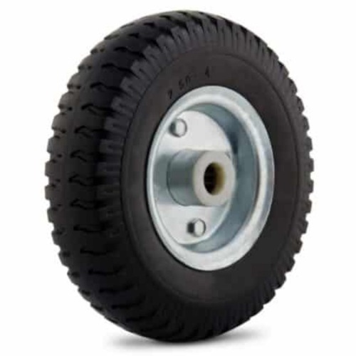Roda completa com pneu maci�o 10.1/2