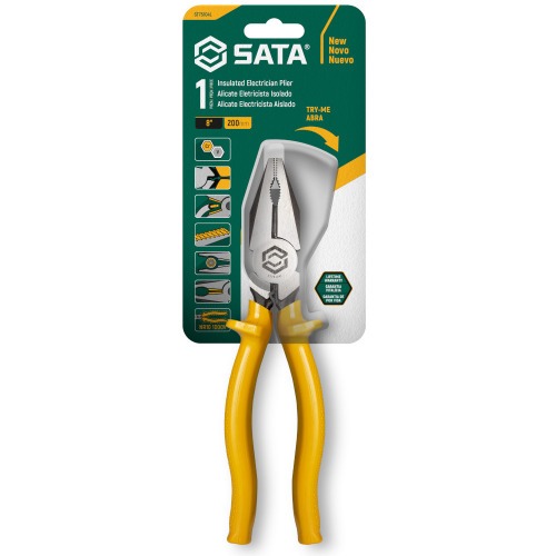 Alicate universal para eletricista isolado 8