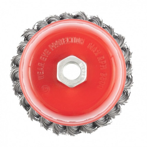 Escova de a�o tipo copo torcida 4