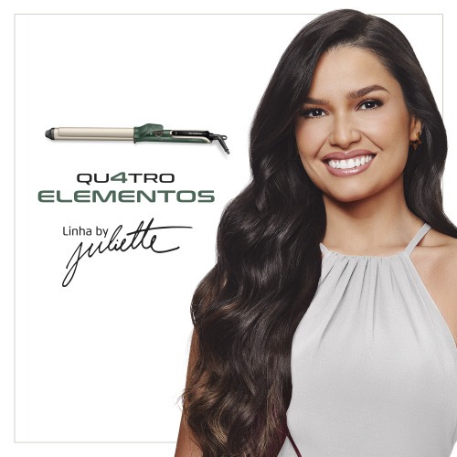 Modelador de cachos 28 mm 4 Elementos By Juliette - MC-JU-02 110V/220V Modelador de cachos 28 mm 4 Elementos By Juliette - MC-JU-02 110V/220V