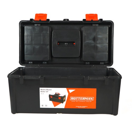 Caixa pl�stica para ferramentas com bandeja 20