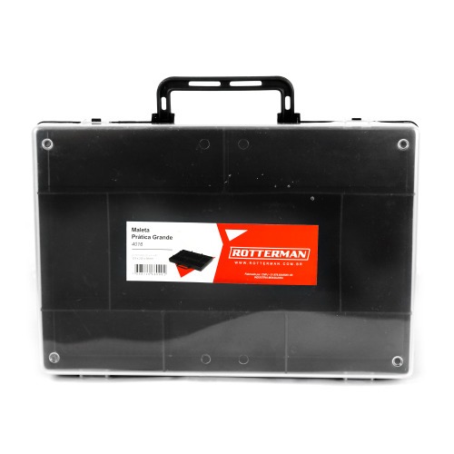 Organizador plástico com 8 compartimentos - RLL-4016 Organizador plástico com 8 compartimentos - RLL-4016