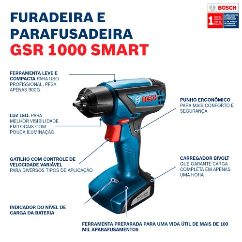 Furadeira Parafusadeira 1/4