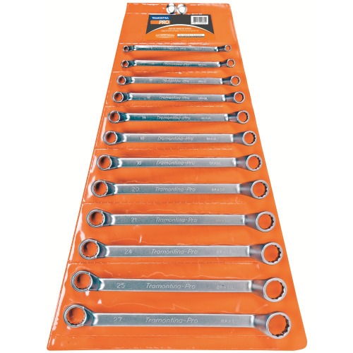 Jogo de chave estrela 6 a 32 mm a�o cromo van�dio com 12 pe�as - 44630/212